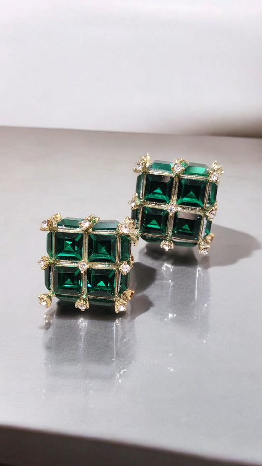 Diamond Matrix Studs