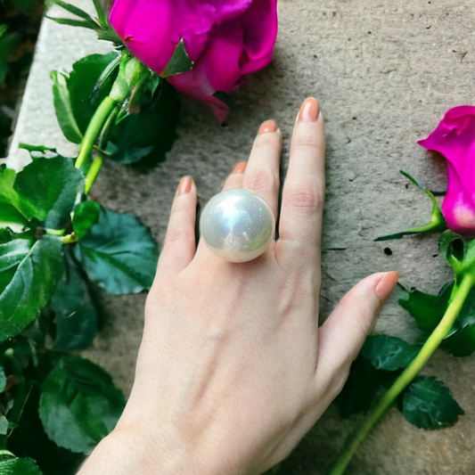 Pearl Eclipse Ring