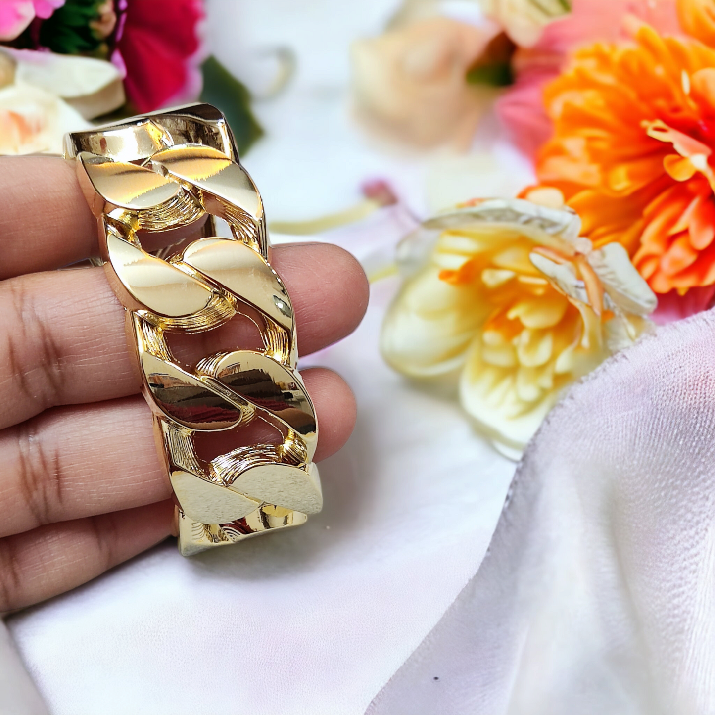 Gilded Link Bracelet