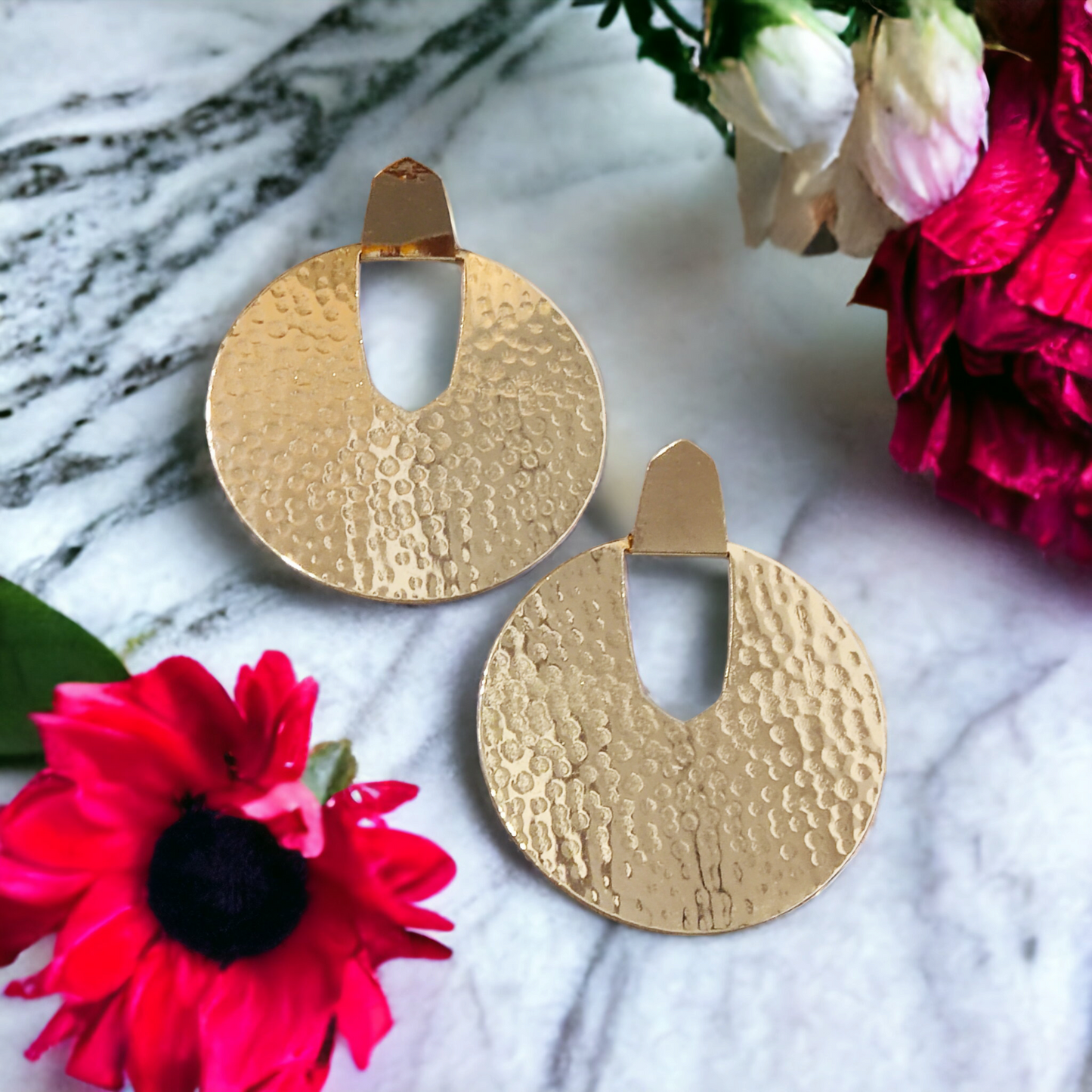 Hammered Danglers