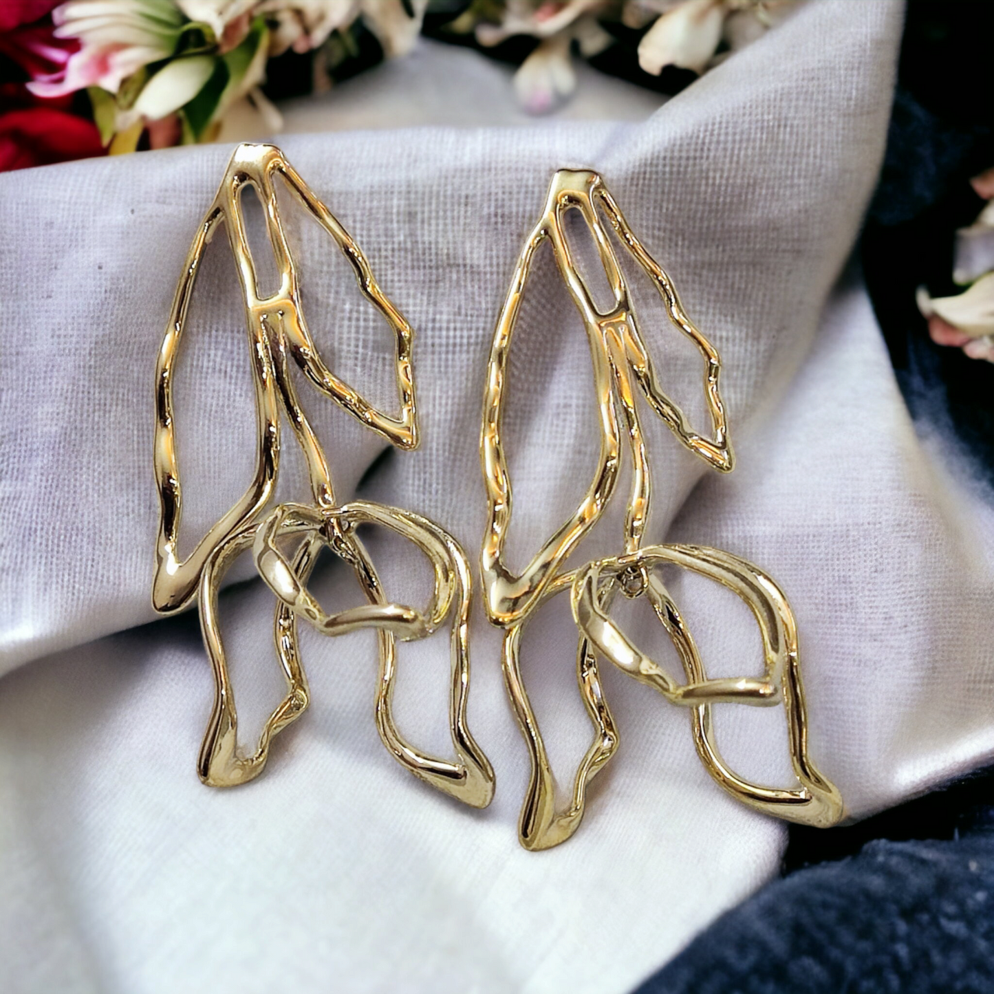 Golden Bud Earrings