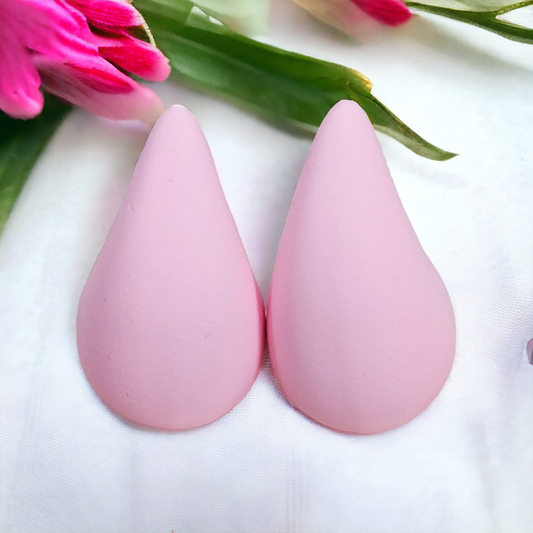 Matte Tear Drop Earrings