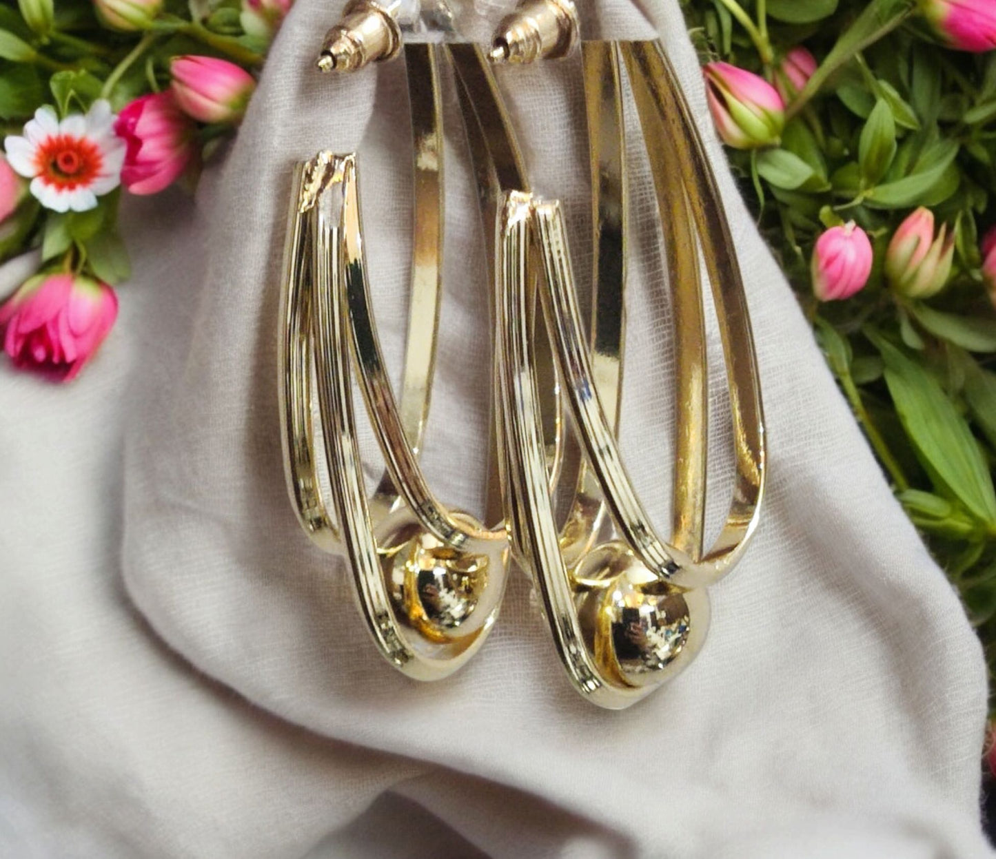 Golden Mirage Earrings