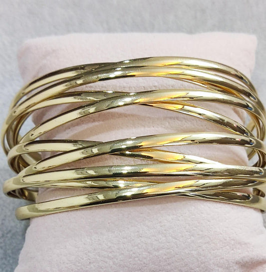 Interwined Cuff Bracelet