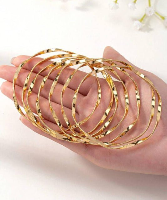 Waves Goldplated Bracelet