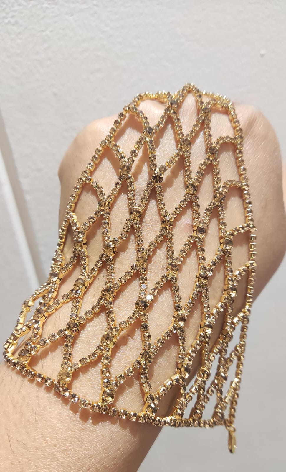Golden Mesh Haathphool