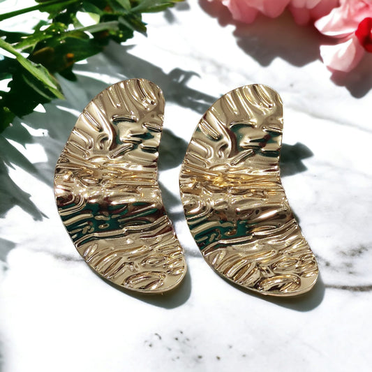 Ripple Wave Earrings