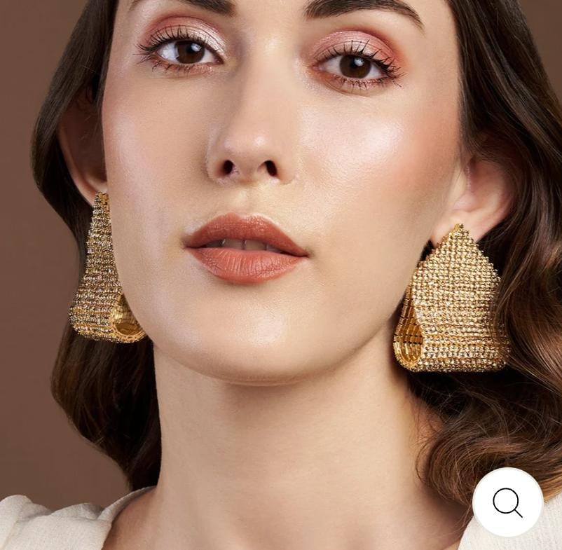 Mesh Bling Earrings