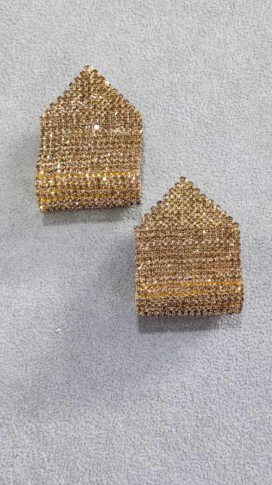 Mesh Bling Earrings