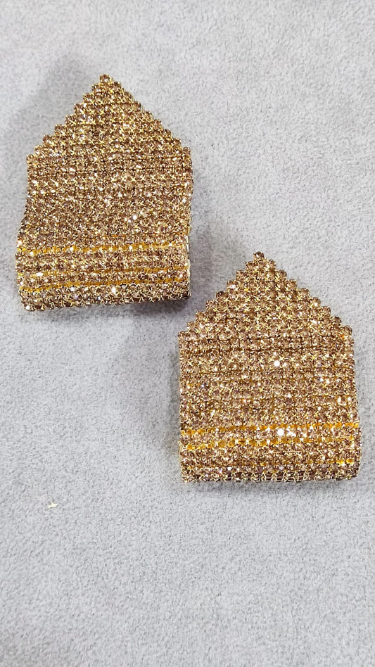 Mesh Bling Earrings