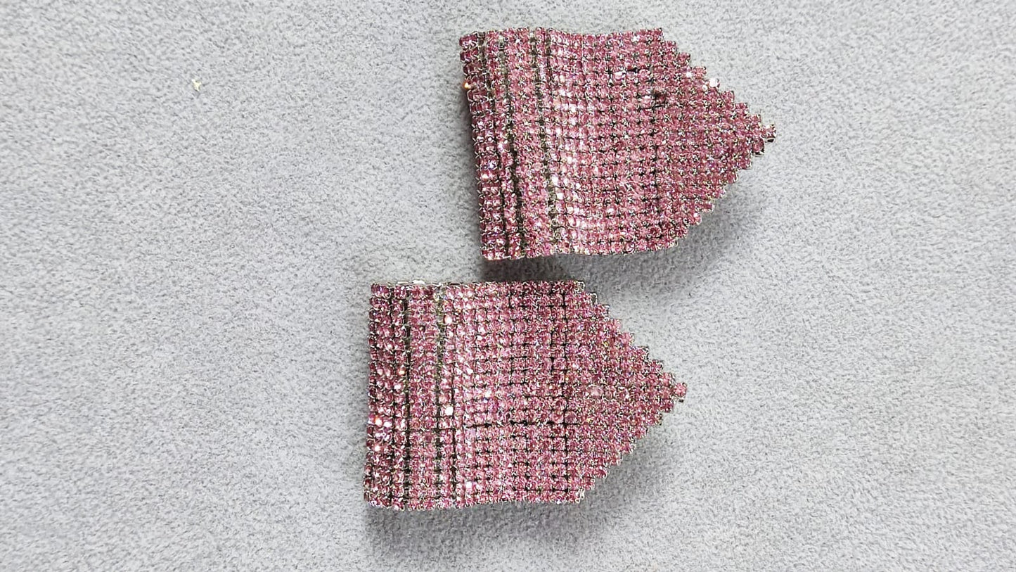 Mesh Bling Earrings