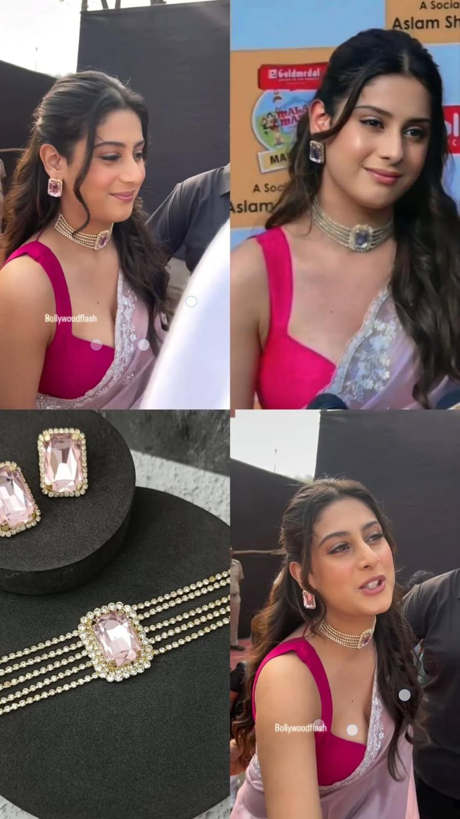 Rosé Royale Choker Set