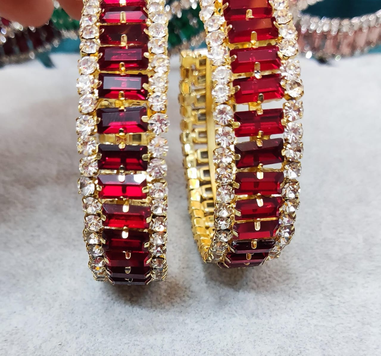 Bling Jumbo Hoops