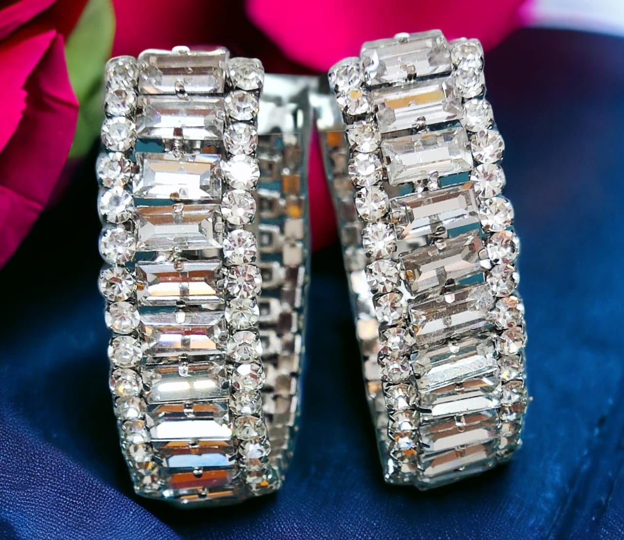 Bling Jumbo Hoops