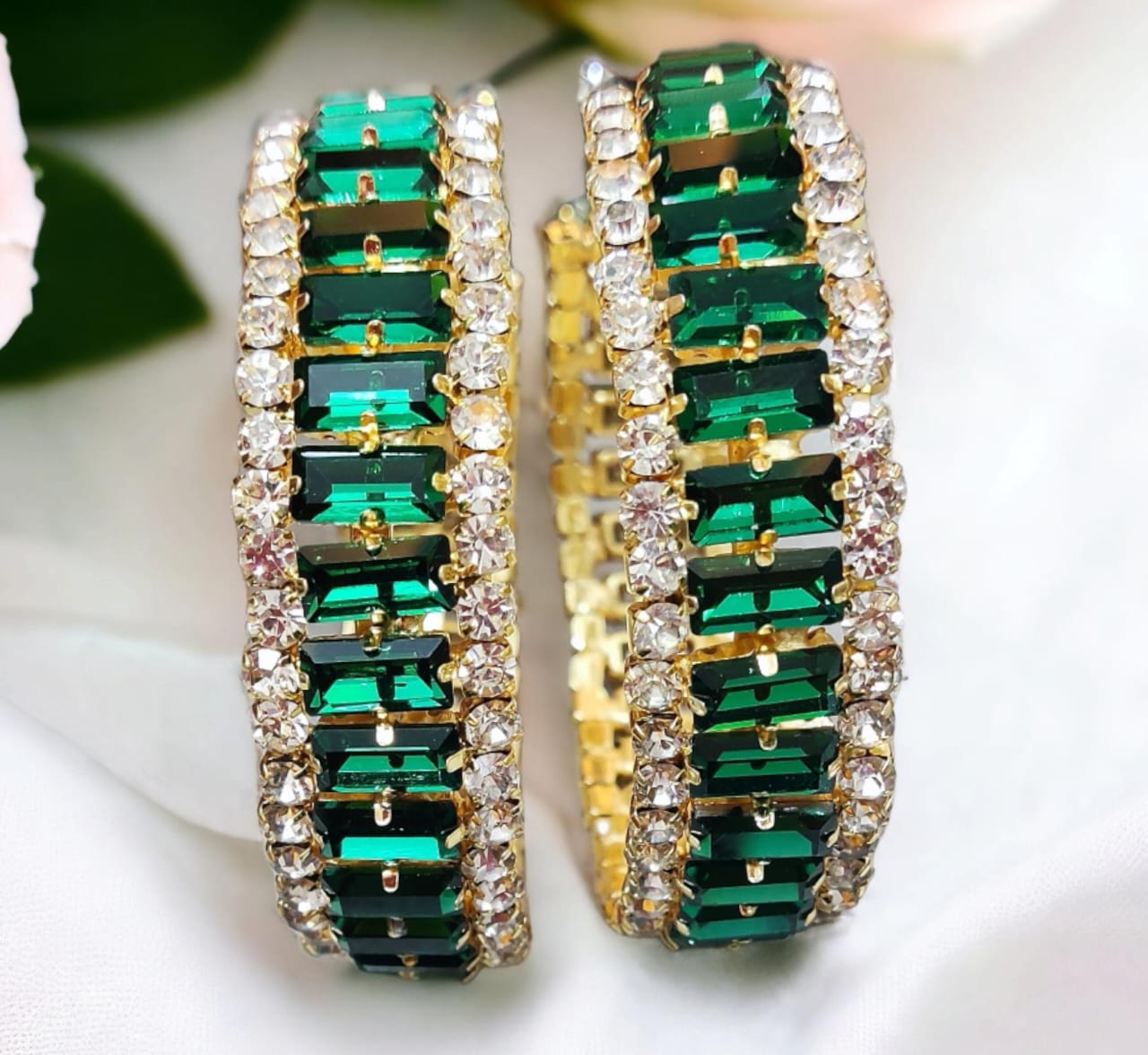 Bling Jumbo Hoops