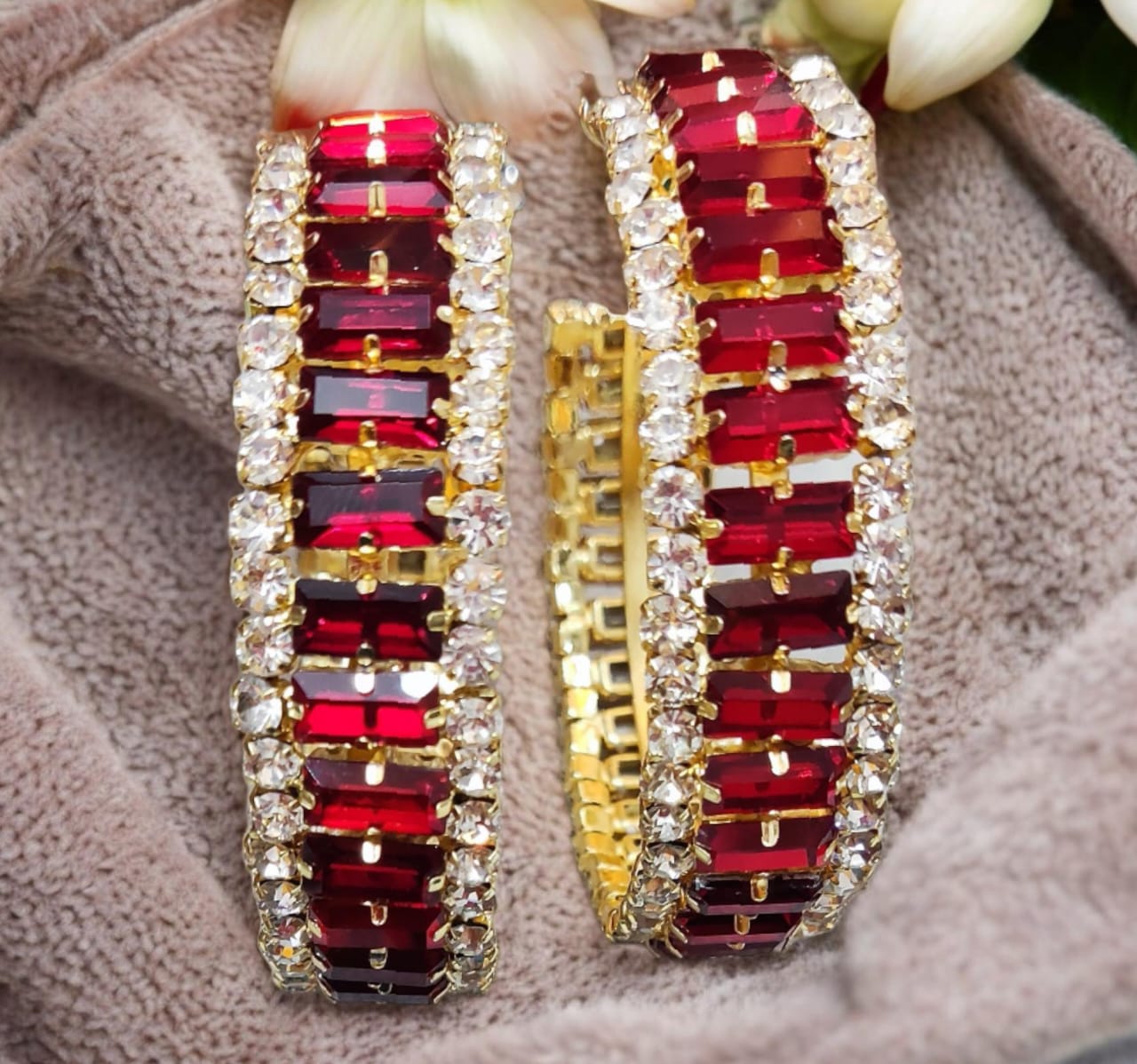 Bling Jumbo Hoops
