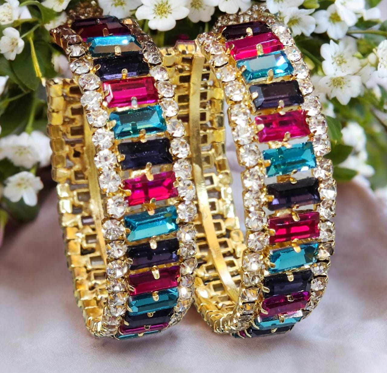 Bling Jumbo Hoops