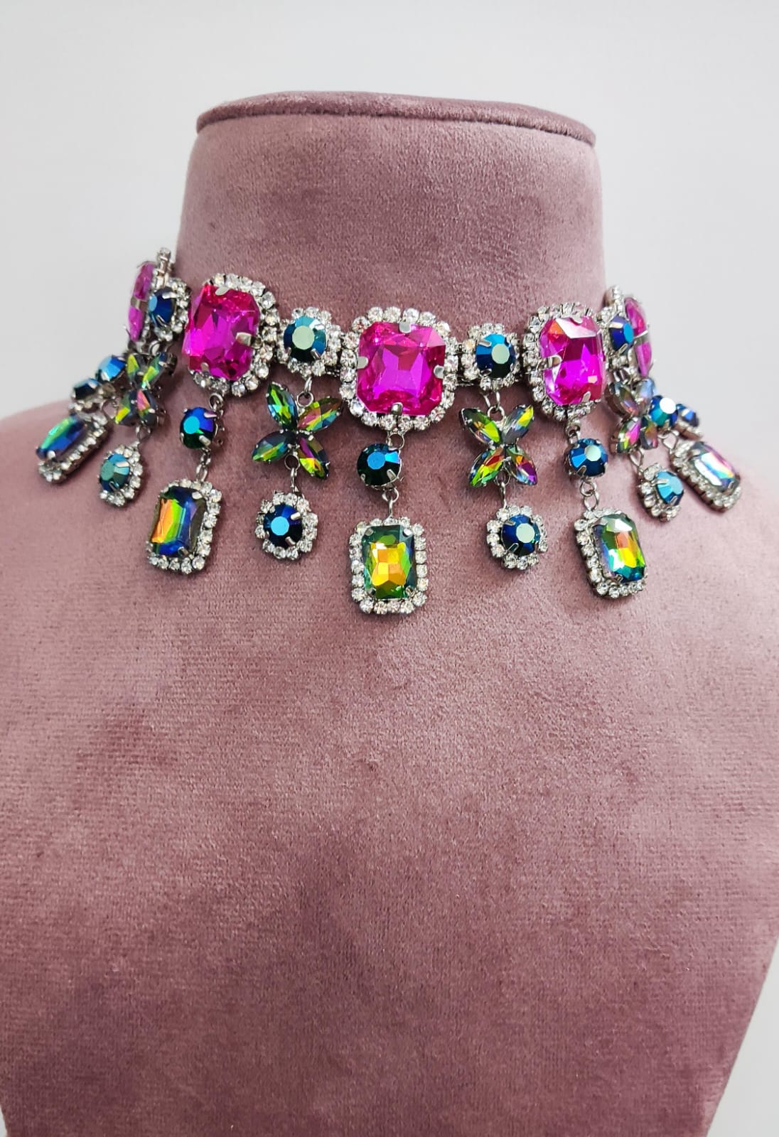 Bling Drops Choker set
