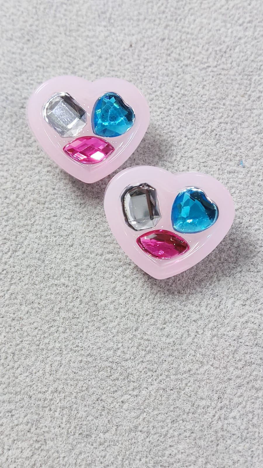 Pastel Heart Studs
