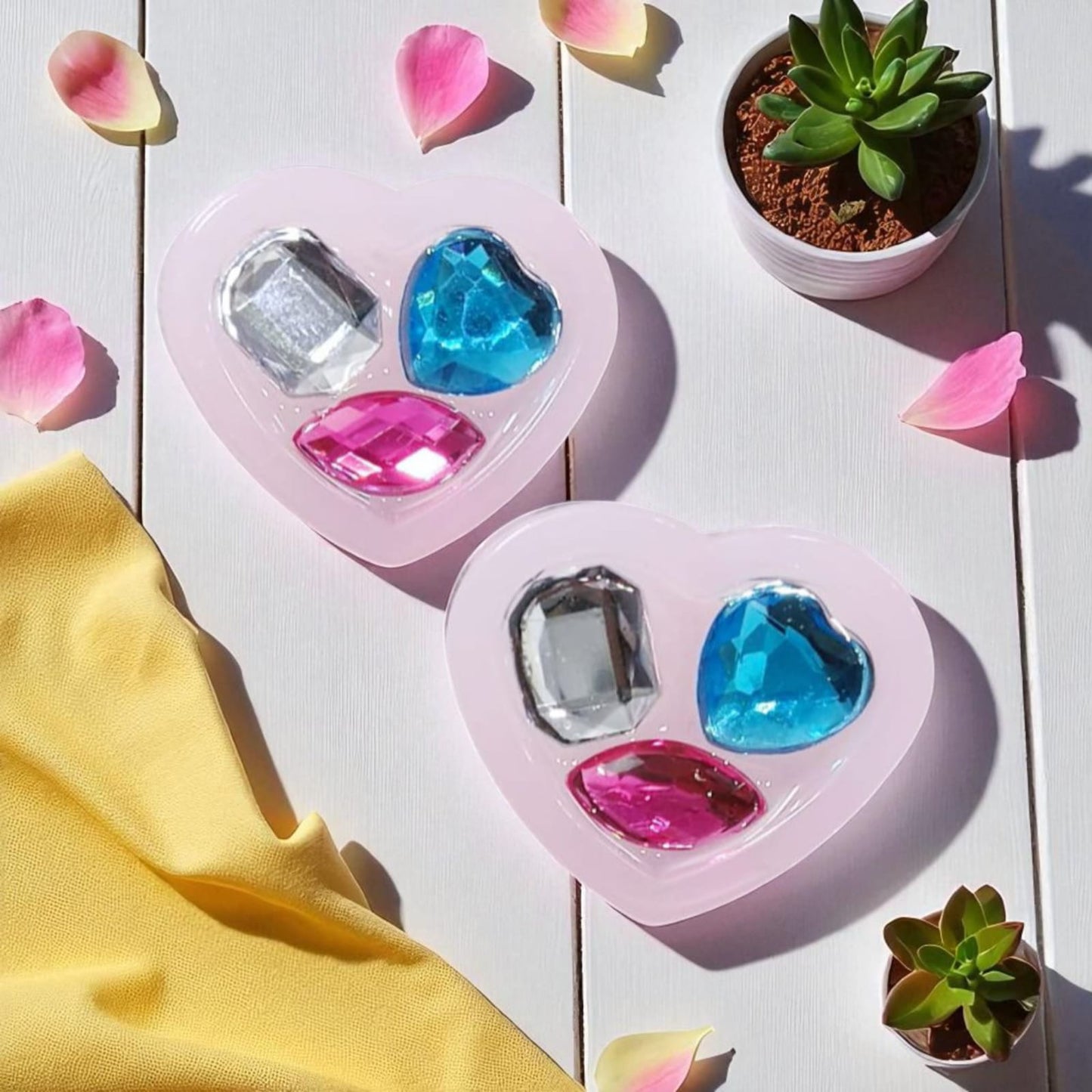 Pastel Heart Studs