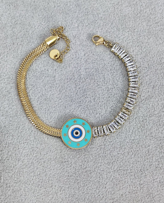 Evil Eye Bling Bracelet