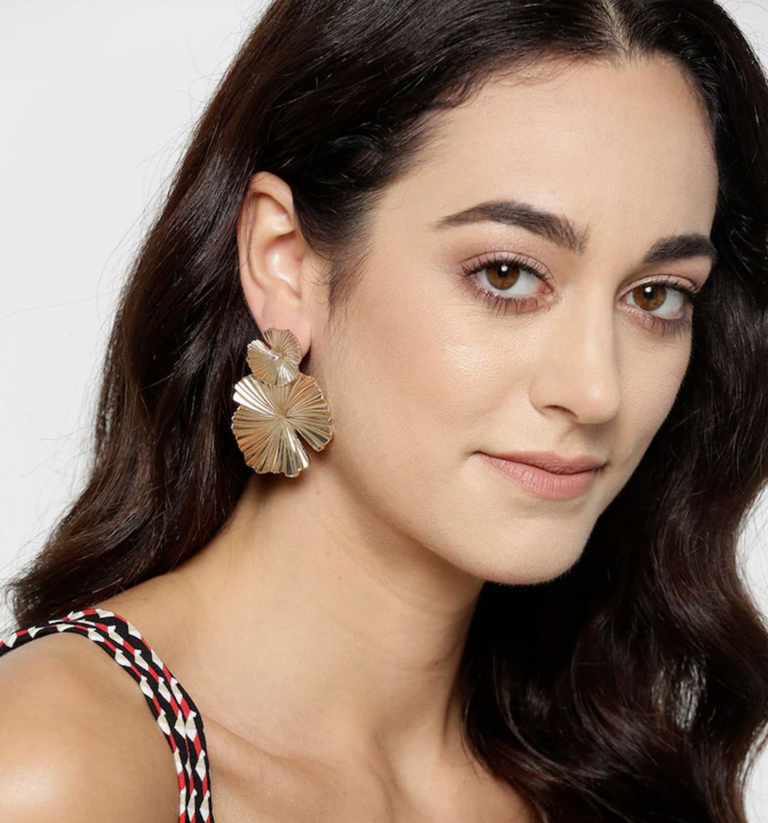 Lustre Leaf Earrings