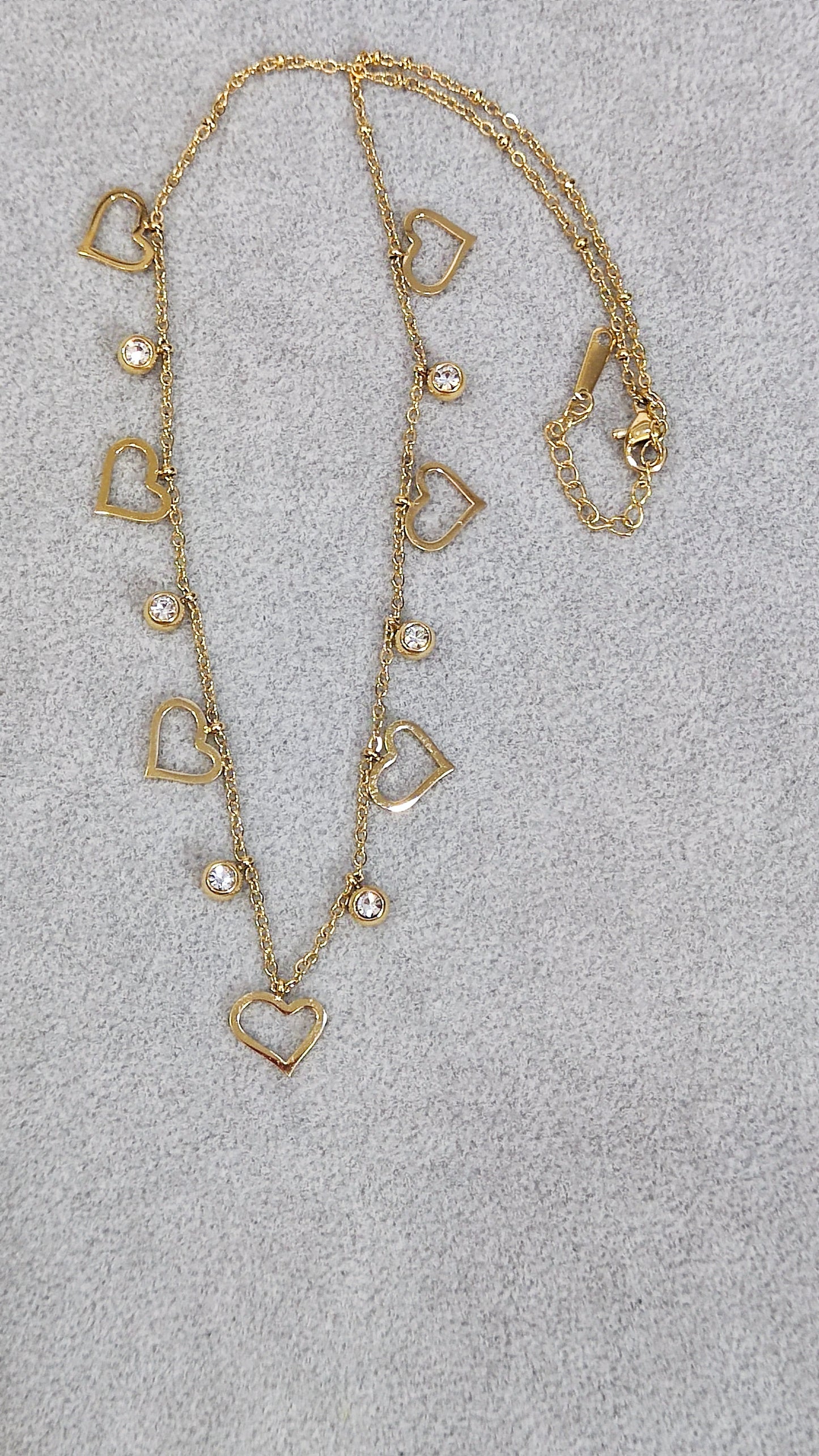 Dainty Hearts Chain