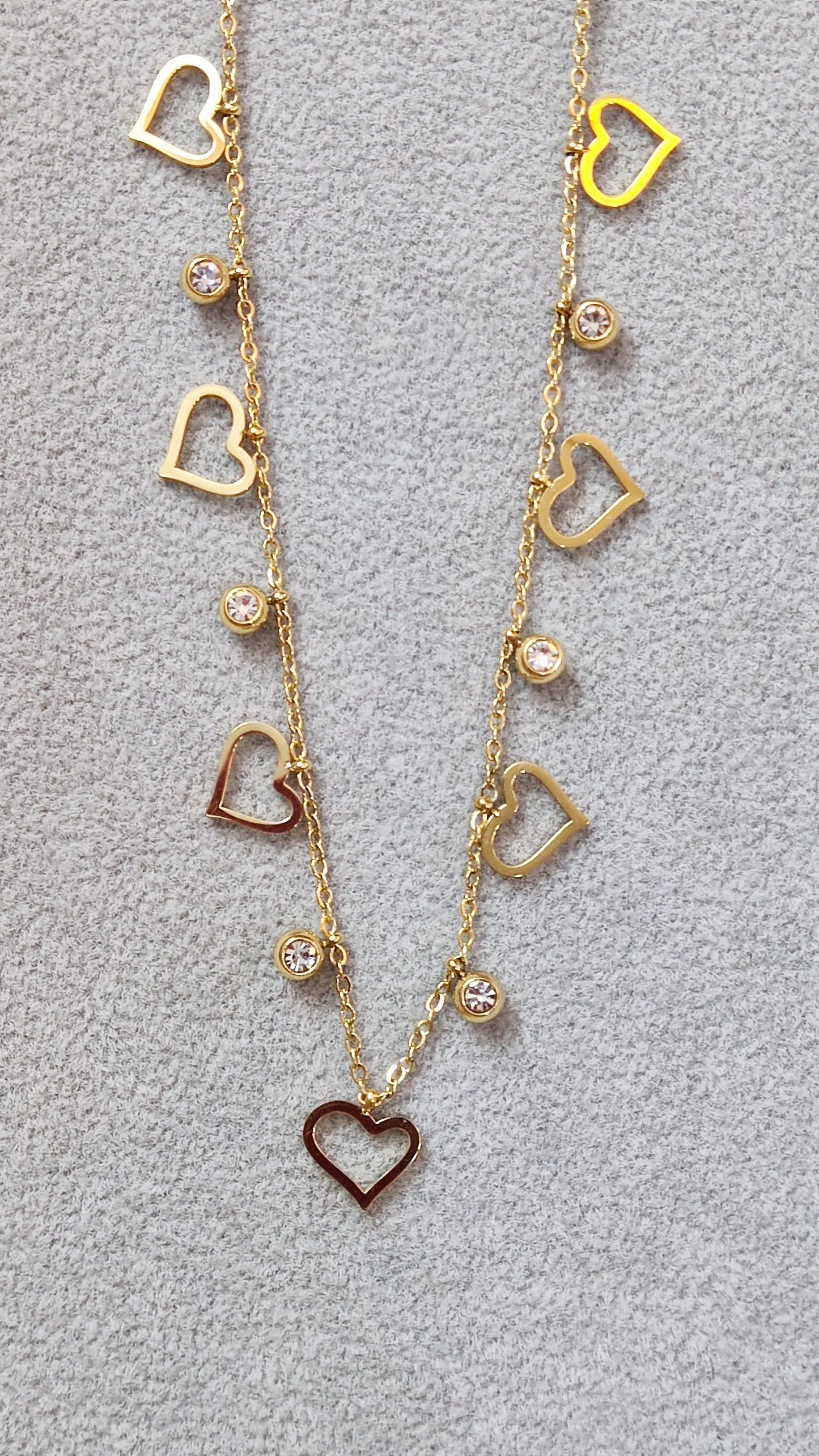 Dainty Hearts Chain
