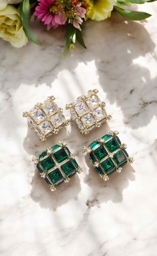 Diamond Matrix Studs