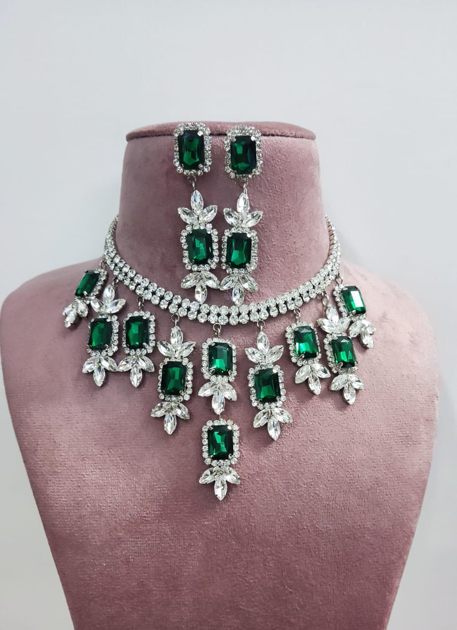 Royal Cascade Necklace Set