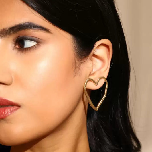 Heart Halo Earrings