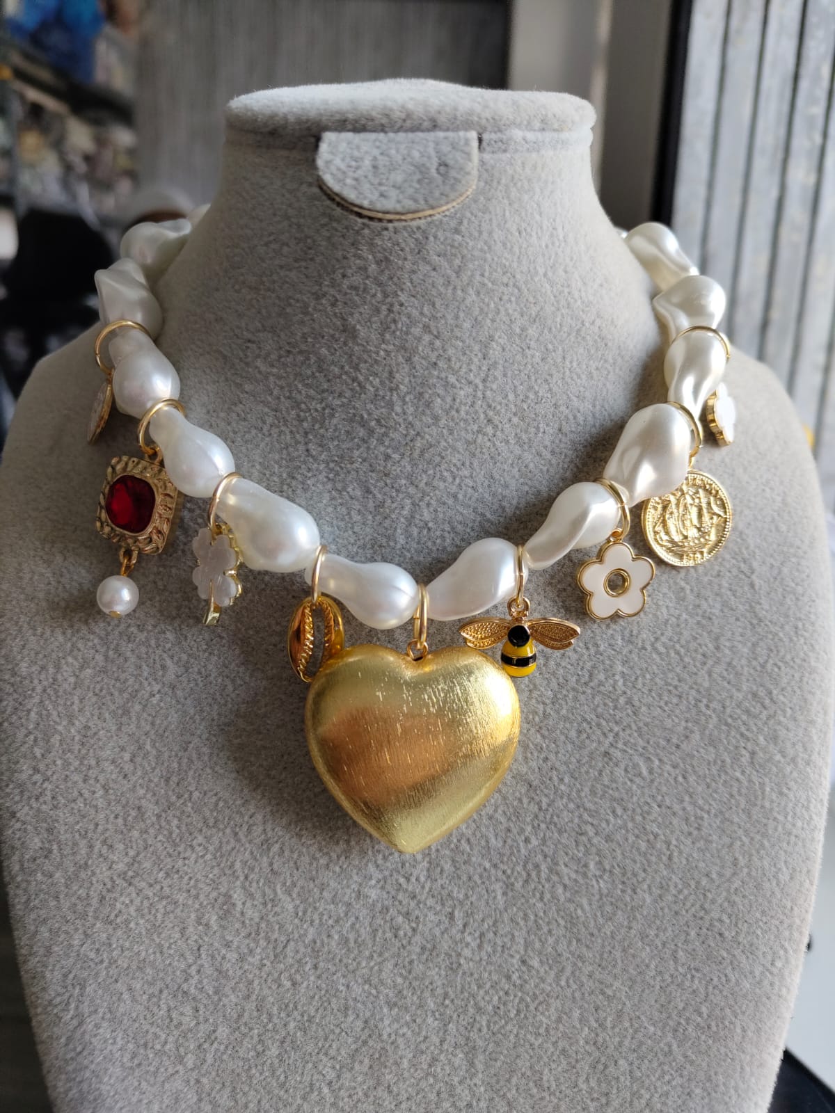 Boroque Charms Necklace