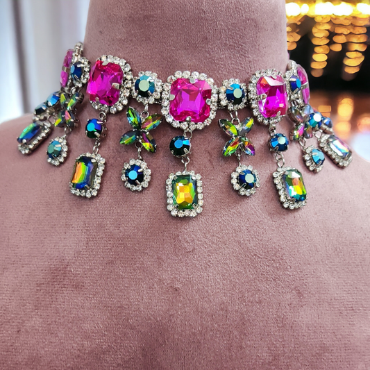 Bling Drops Choker set