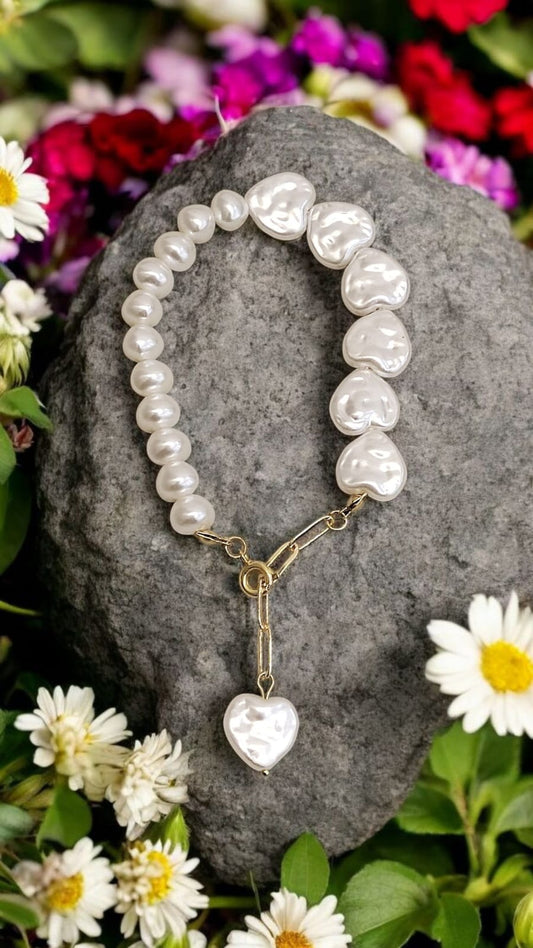 Heart of Pearl Bracelet