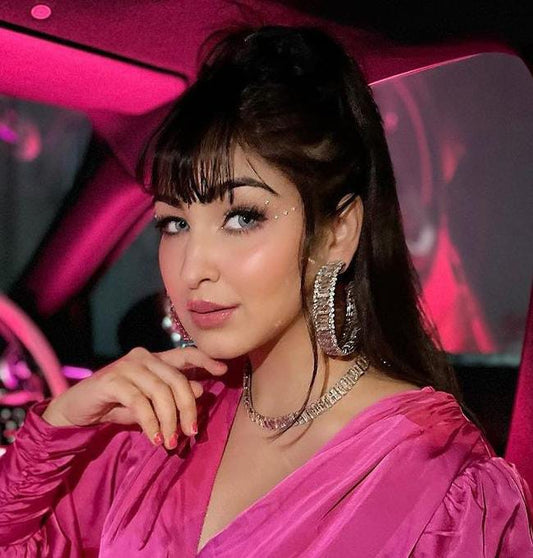 Bling Jumbo Hoops
