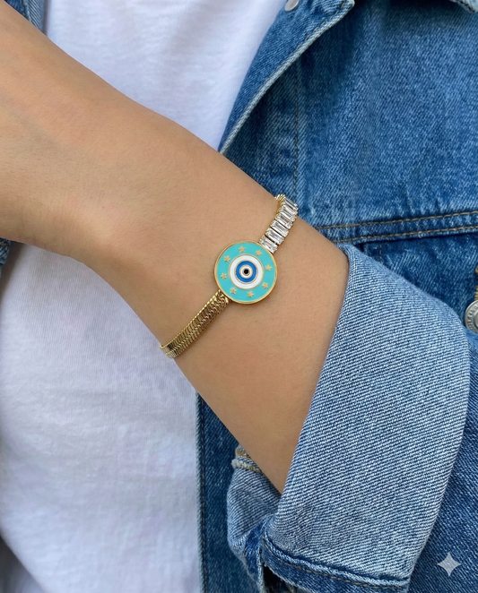 Evil Eye Bling Bracelet