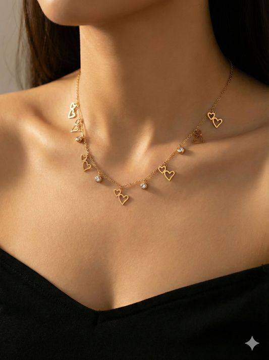 Dainty Hearts Chain