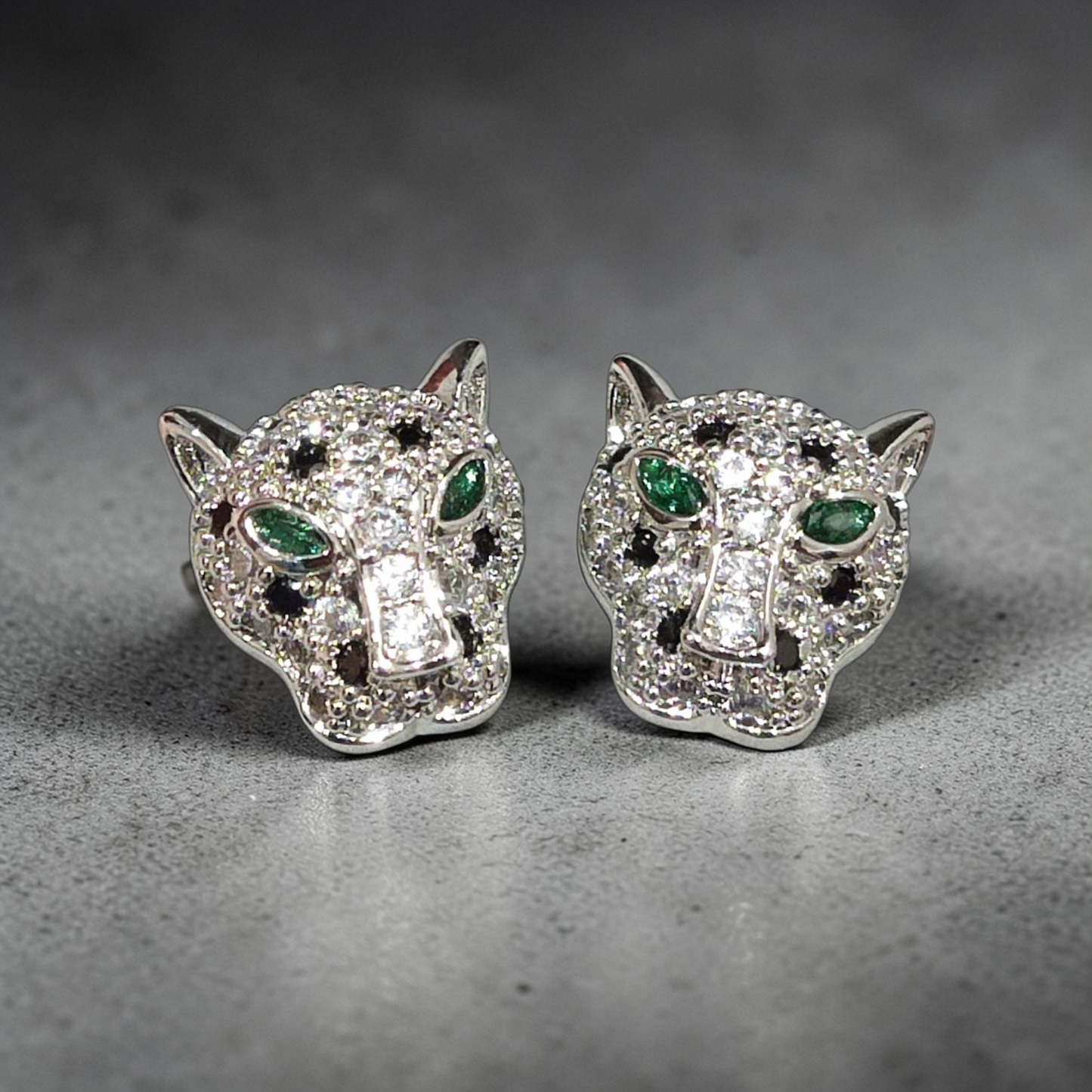 Panther Patches Studs