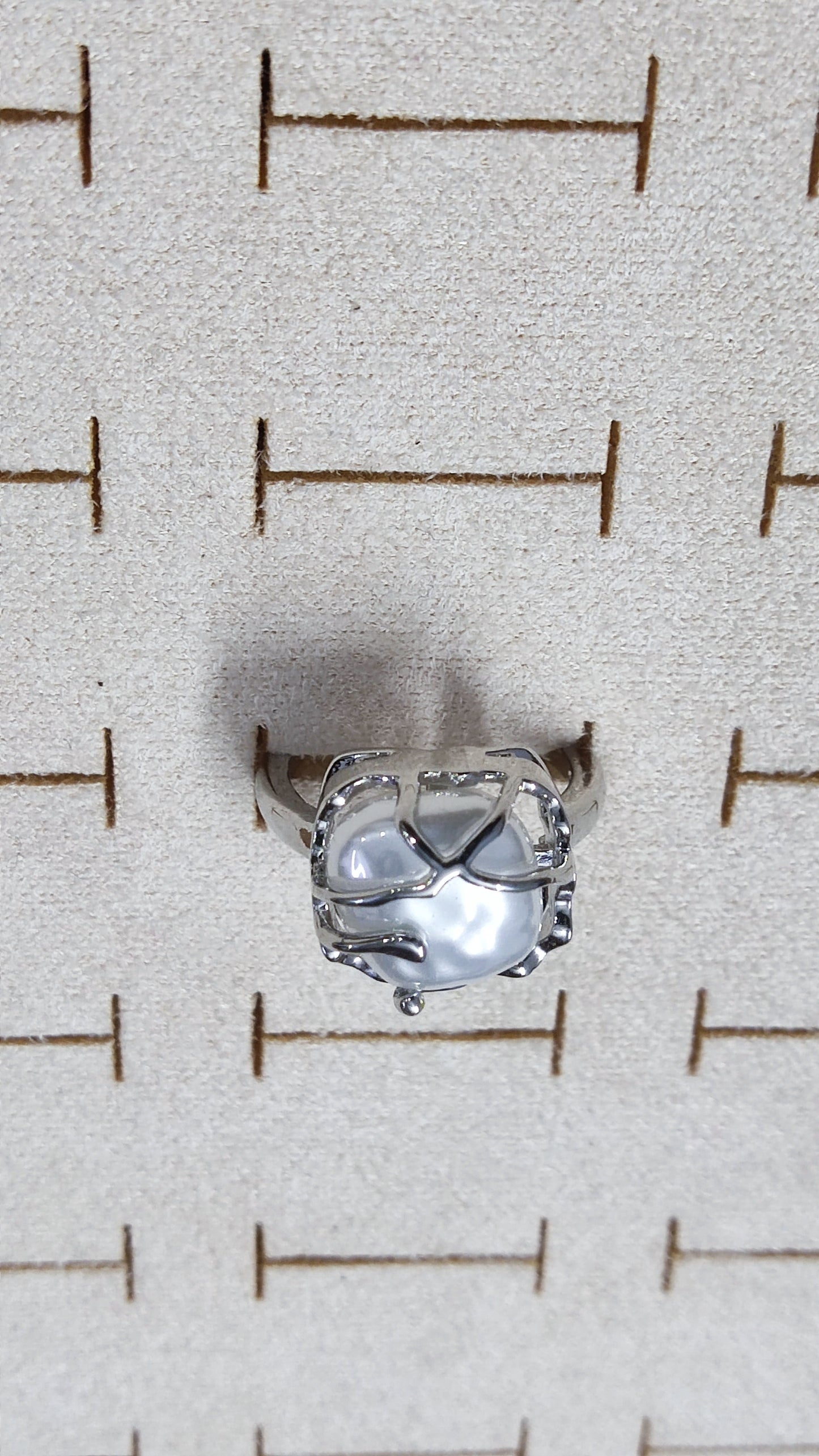 Luna Pearl Wrap Ring