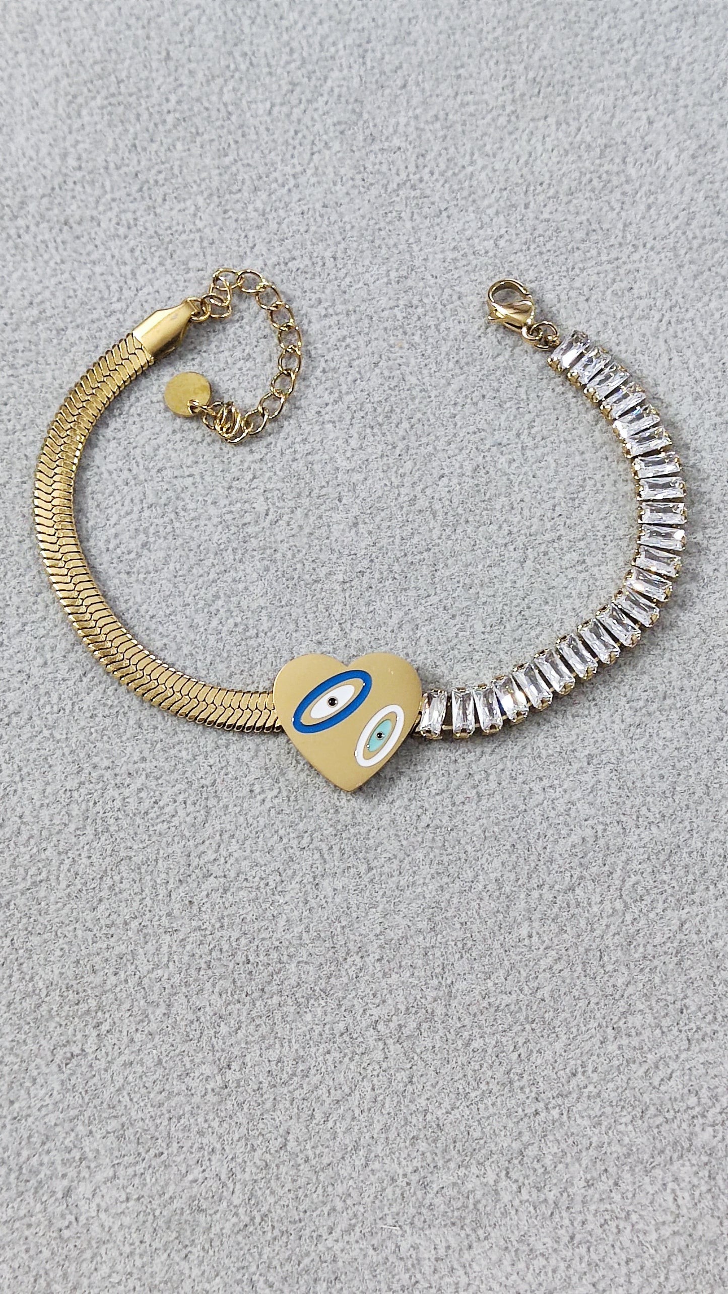 Evil Eye Heart Bling