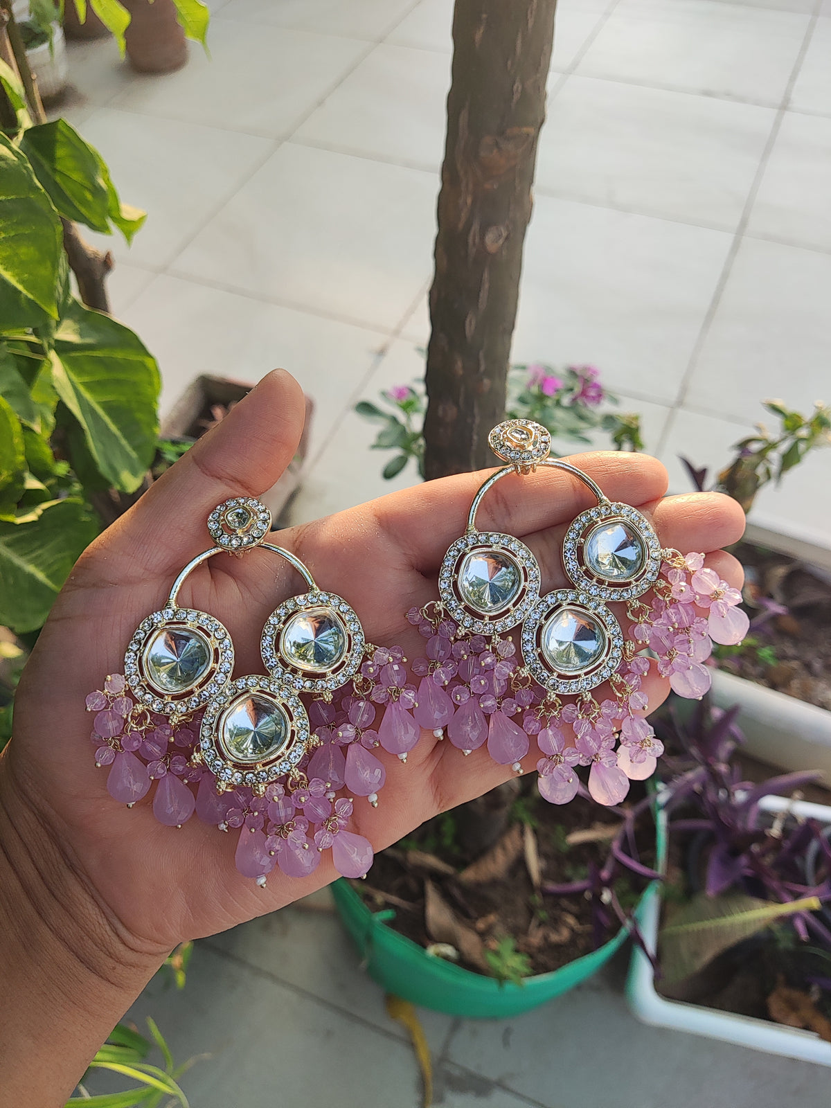 Kundan Danglers