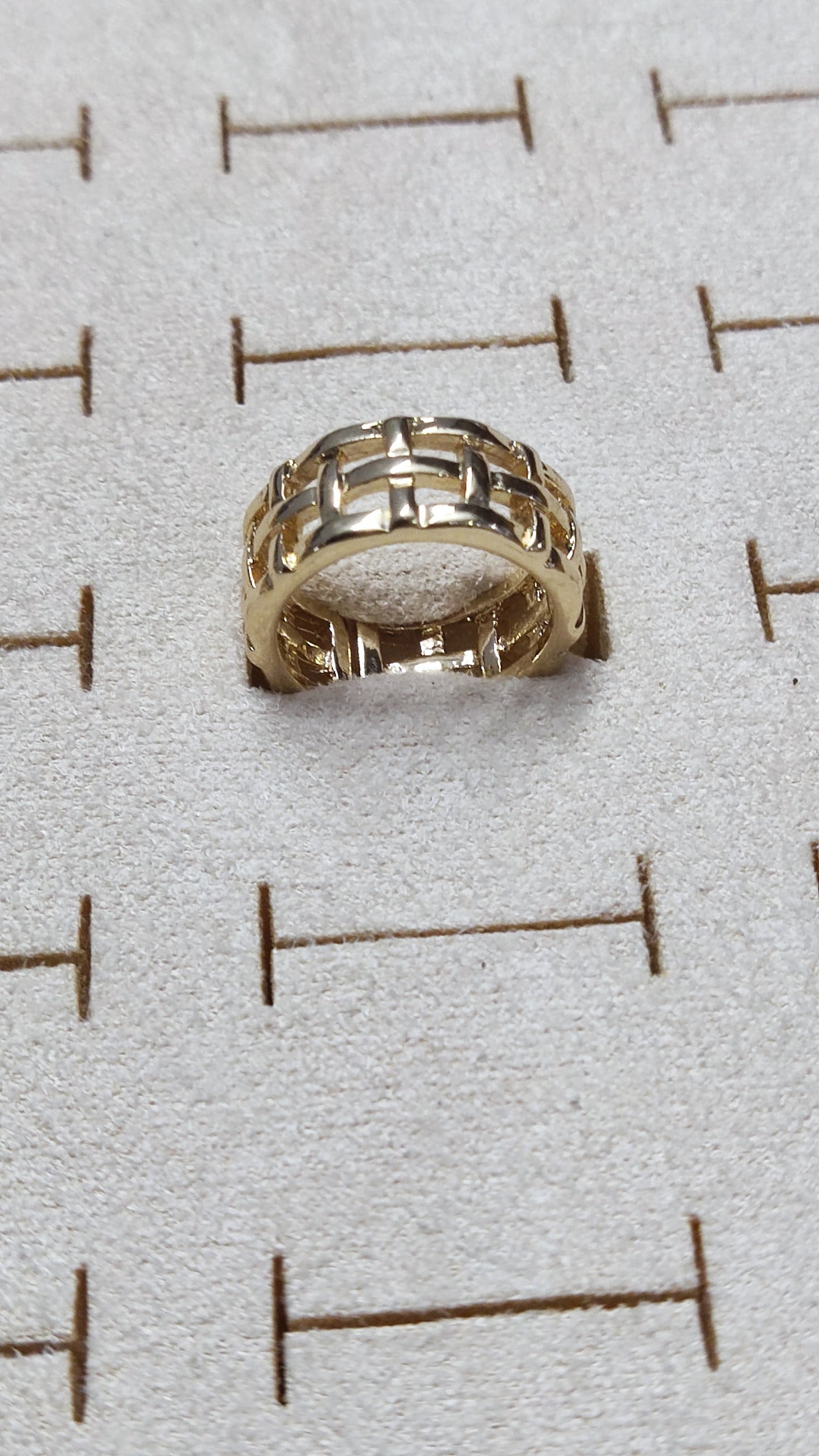Golden Weave Ring