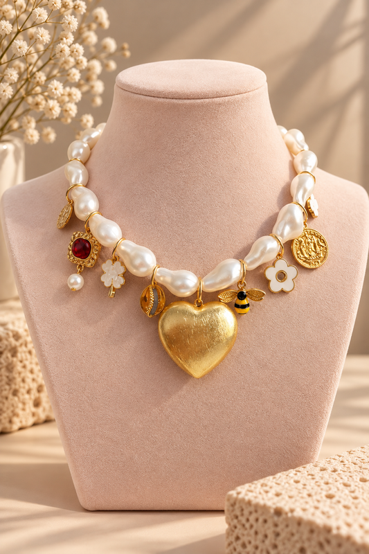 Boroque Charms Necklace